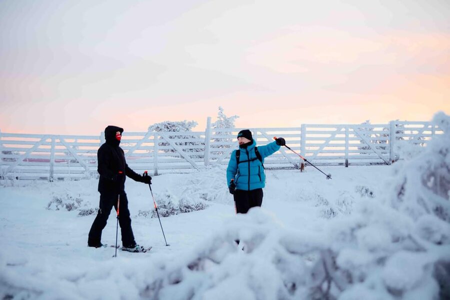 Levi: Guided Snowshoeing Adventure - Leaving Levi for a quieter Lapland