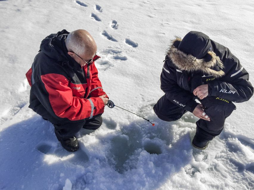 Levi: Ice Fishing by Snowmobile - Snowmobile sharing, children, and safety
