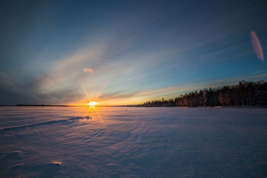 Levi: Ice Fishing on a Frozen Lake - Who will enjoy this most