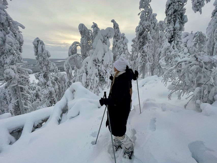 Levi: Lakeside forest snowshoeing - What the $96 price includes