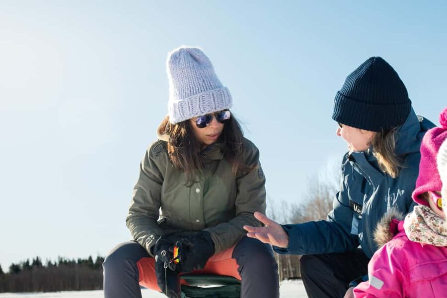 Levi Lapland: Arctic Ice-Fishing - How it compares with faster Levi activities