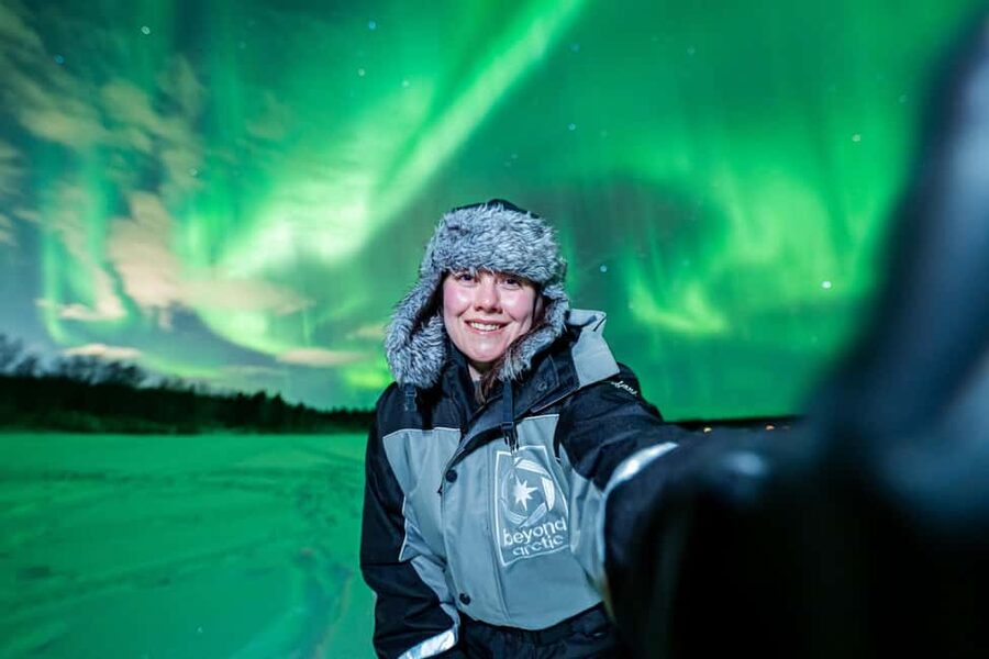 Levi: Northern Lights Hunting - Photography Tour - The longer second stop and the main photo session