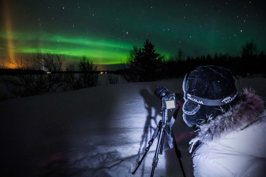 Levi: Northern Lights Hunting - Photography Tour - Pickup, timing, and cancellation details