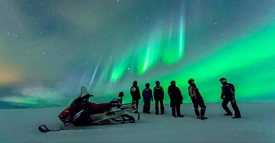 Levi: Northern Lights Snowmobile Safari and Campfire Picnic - Key points at a glance