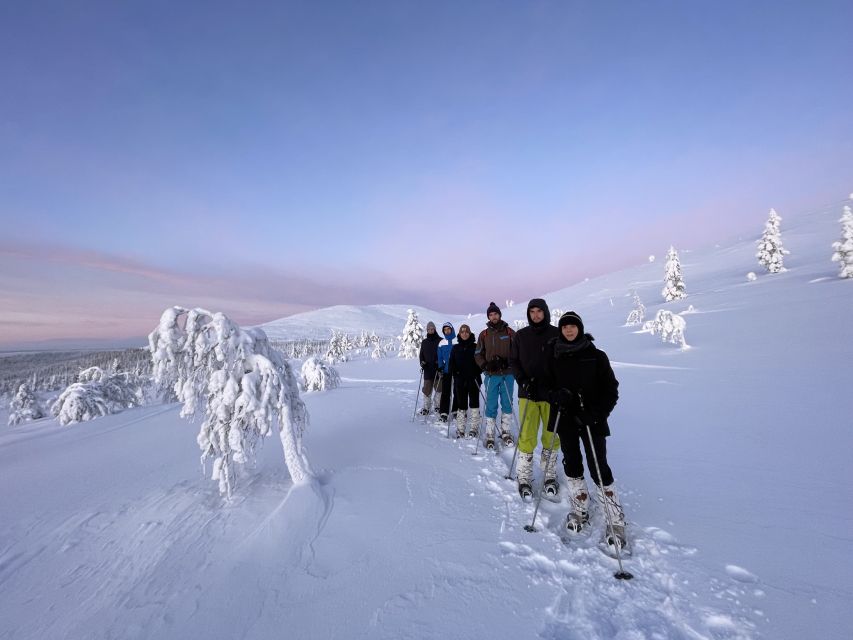 Levi: Pallas-Yllästunturi National Park Snowshoeing Tour - One hour by the fire, with a simple Finnish-style lunch