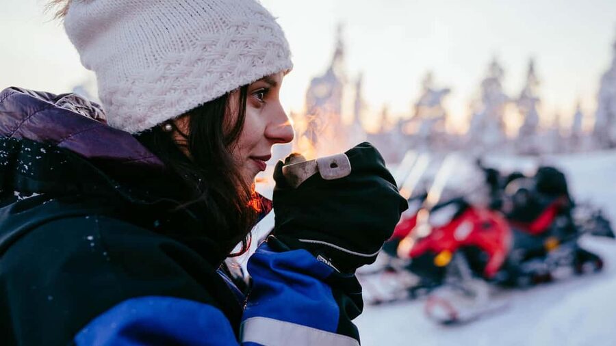 Levi: Snowmobile Safari to the Levi Nature - Meeting at Myllyjoentie 2 in Levi