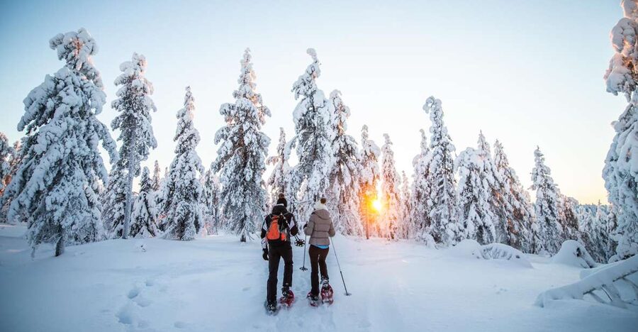 Levi: Snowshoe Adventure in the Wilderness - Who Will Enjoy This Most?