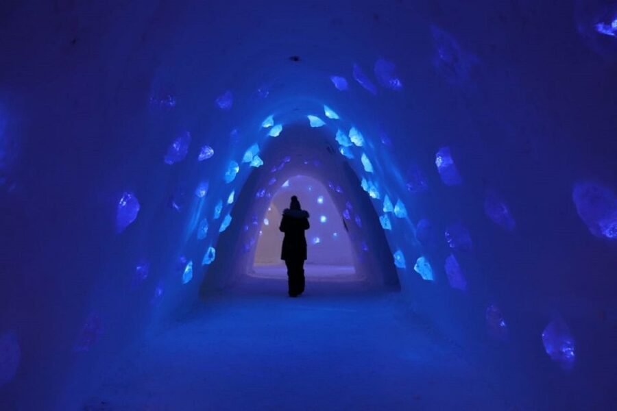 Levi: Trip to Lapland Snow Village with Entry Tickets - The guided hour inside SnowVillage