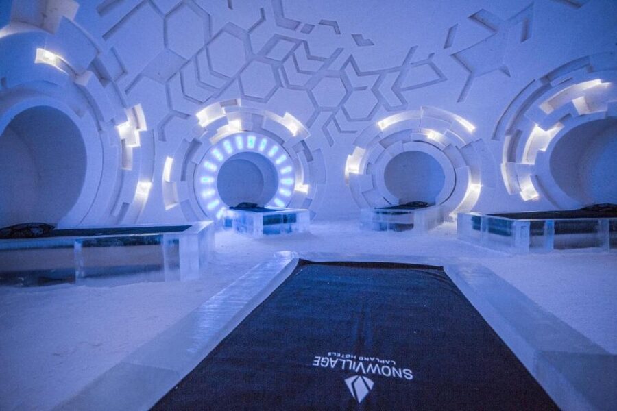 Levi: Trip to Lapland Snow Village with Entry Tickets - Leaving Sirkka for the snow