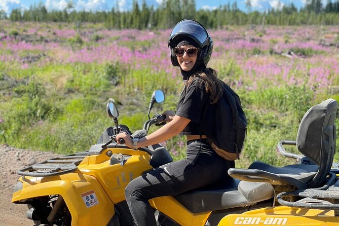 Midnight Sun ATV Ride During the Golden Hour from Rovaniemi - Why the midnight sun works so well for an ATV ride