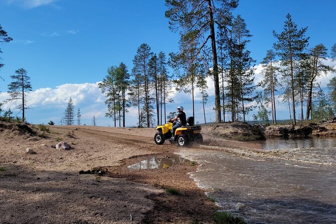 Midnight Sun ATV Ride During the Golden Hour from Rovaniemi - From central Rovaniemi to the forest