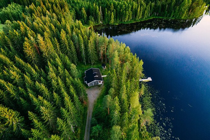 Midnight Sun Floating Experience in Forest Lake - Tea, snacks, and the warm finish