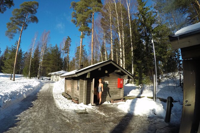 National Park Hike & Finnish Smoke Sauna Experience with Campfire Lunch - Timing, transport, and the return to Helsinki