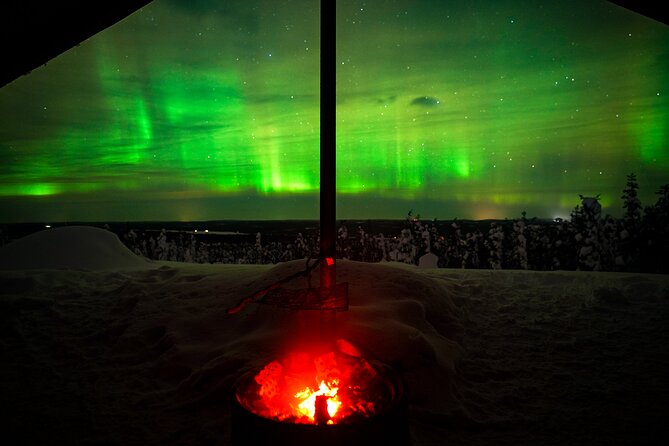 Night Snowshoeing Adventure under the Northern Lights - Walking into Lapland after dark