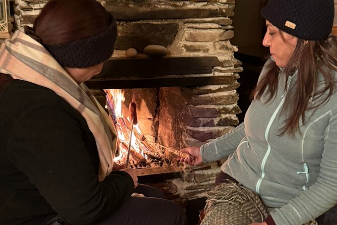 Northern Lights Adventure in the Wild with Campfire Treats - The cabin adds warmth and local character