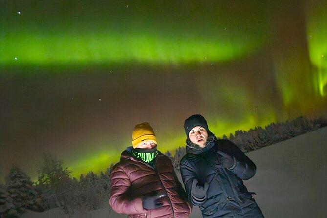 Northern Lights Auroras from Kemi-Tornio with Pickup - How the three-hour Aurora hunt works