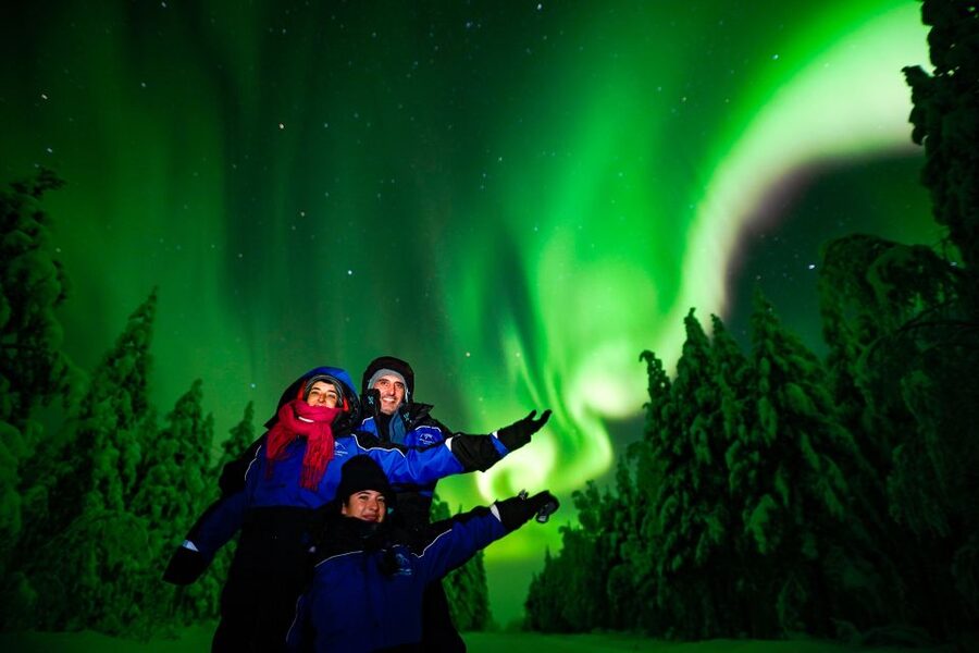 Northern Lights Hunting Adventure in Lapland - The long drive through Finnish Lapland