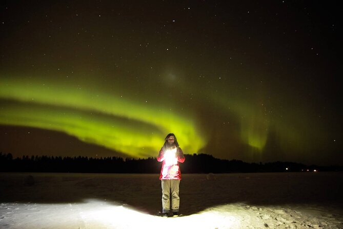 Northern lights hunting photo tour with bbq; small groups - Clothing and practical preparation