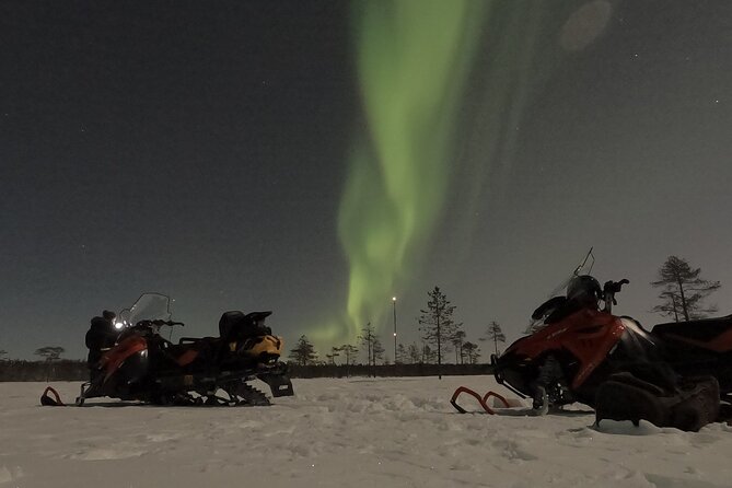 Northern Lights Night by Snowmobile (private tour) - Key points at a glance