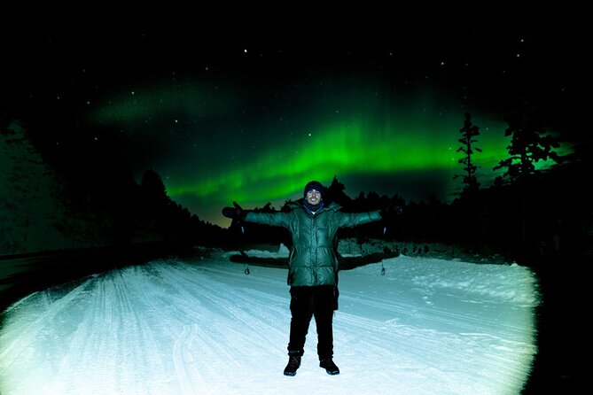 Northern Lights Rovaniemi: Guaranteed Tour with Local Guide - A long night in uncertain weather