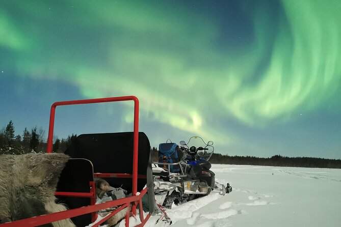 Northern Lights Sledge Ride - Searching for darker skies