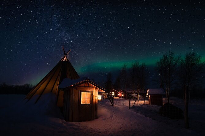 Northern lights tour to Lake Inari from Ivalo, Reindeers & Dinner - What the four-hour timing feels like