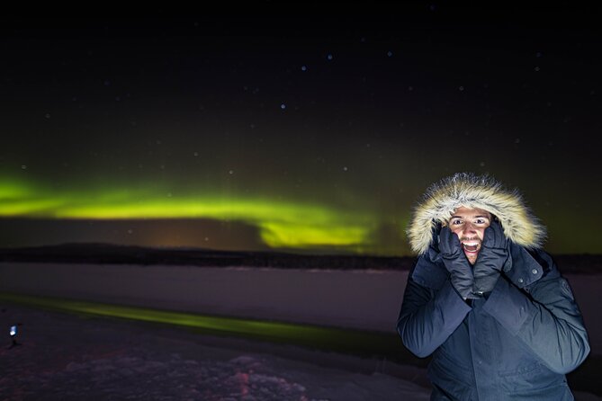 Northern Lights Tour with BBQ and drinks - A short ride into the Finnish wilderness
