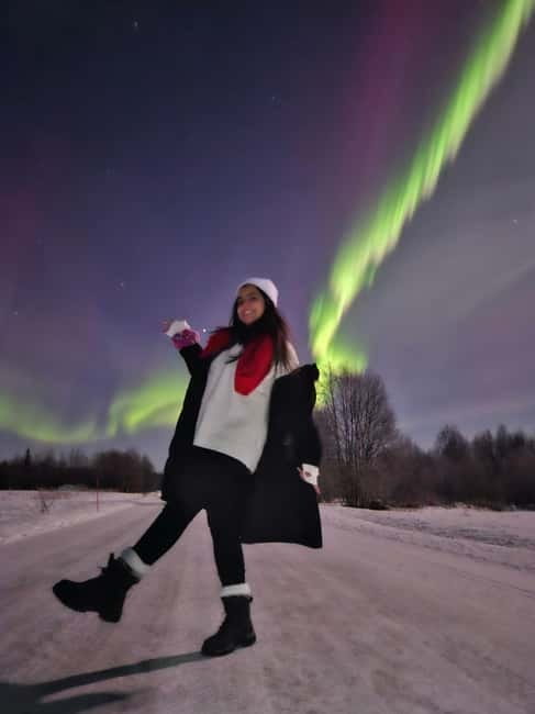 Oulu: Starguaranteed Northern Lights Mobile Chase - Is $112 a fair price in Oulu?