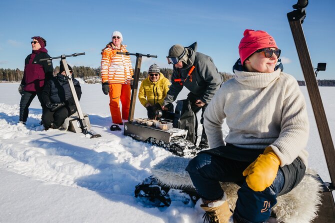 Private Driving Snow Scooters Experience in Finland - Lake Saimaa when the ice is safe