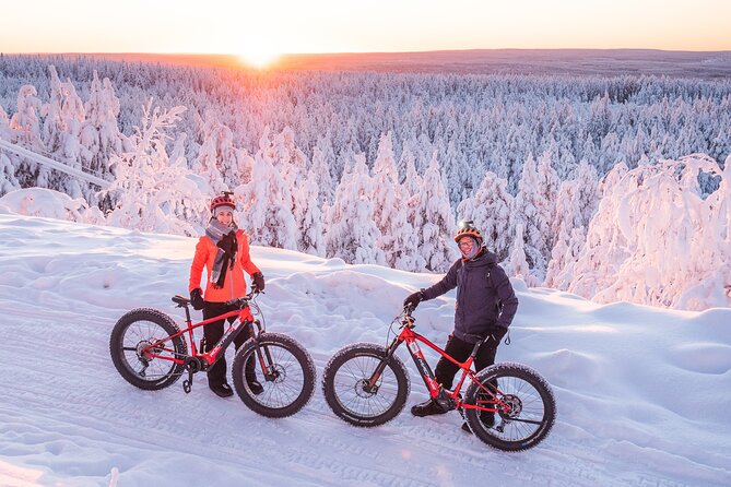 Private Electric Fat Bike Winter Tour in Rovaniemi - The climb to Tottorakka lift station