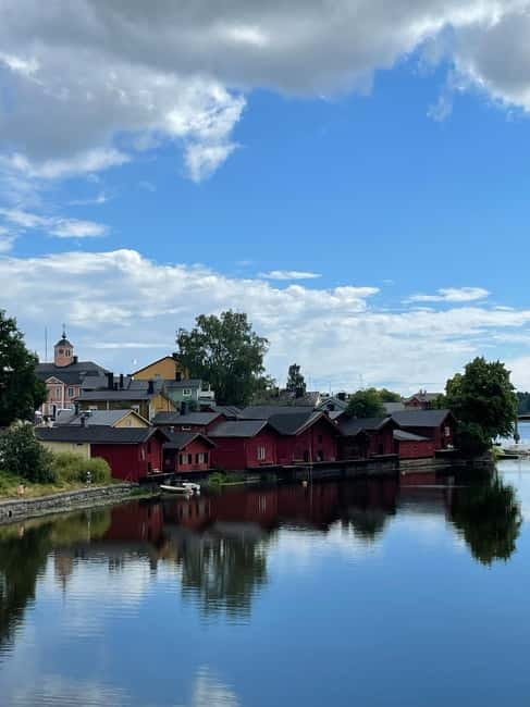Private Medieval Porvoo by Car from Helsinki - The Old Bridge and the river view