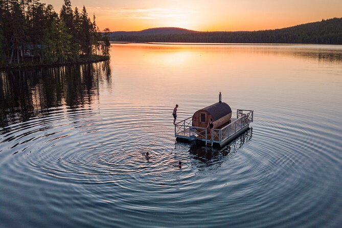 Private Traditional Finnish Sauna Boat Scenic River Cruise - Midnight sun in summer, northern lights in darker months