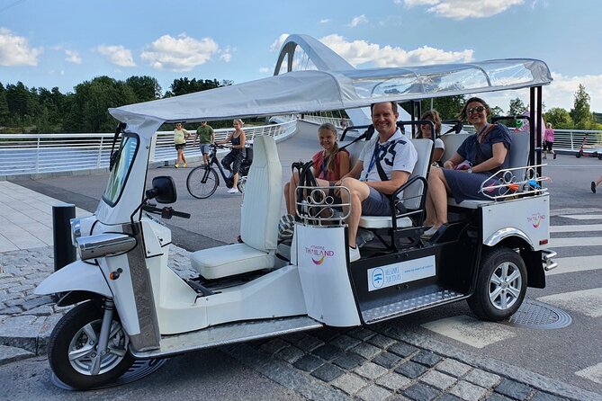 Private TukTuk guided Tour in Helsinki 2,5 hrs - Sibelius Park and the composer’s unusual monument