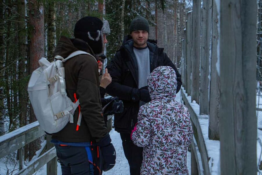 Ranua Wildlife zoo tour with lunch buffet included - The drive from Rovaniemi to the forest park