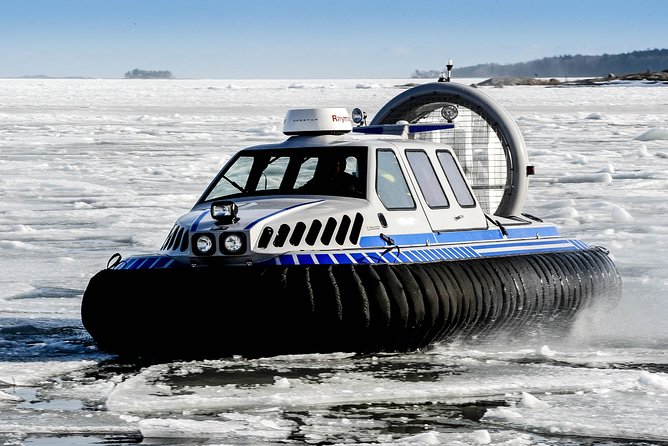 Redrib Ice Experience - The hovercraft ride and changing ice conditions