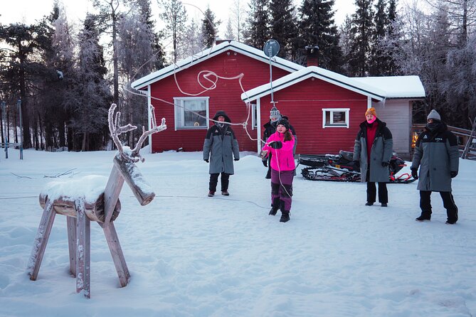 Reindeer Husbandry with Snowmobile Sleigh Ride and Cabin Lunch - Clothing, pickup, and the practical details