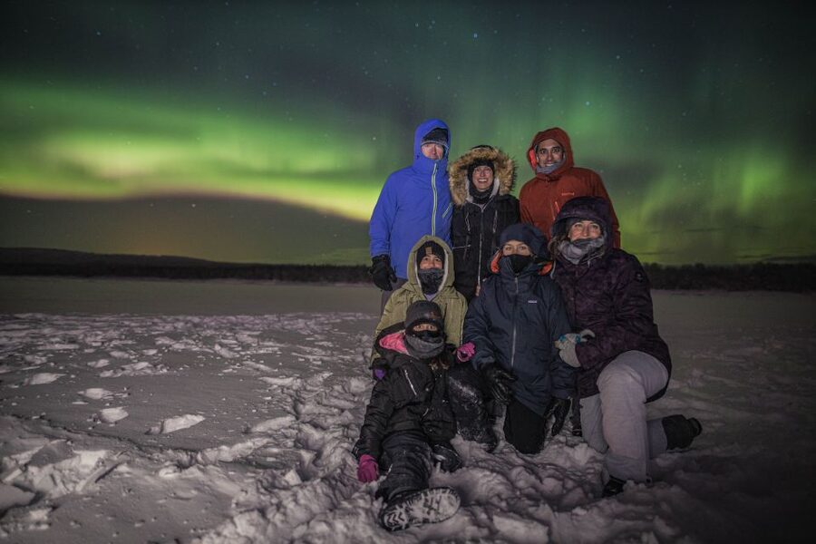 Rovaniemi: Aurora Borealis Tour - What happens at the viewing spots