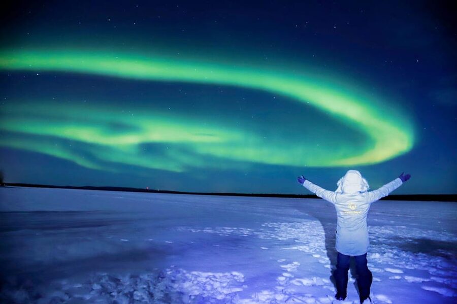 Rovaniemi: Aurora Borealis Trip – Autumn - Two hours beside the fire