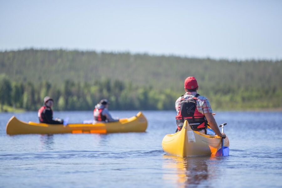 Rovaniemi: Authentic Reindeer Farm & Canoeing - Reindeer, lichen, and the farm visit