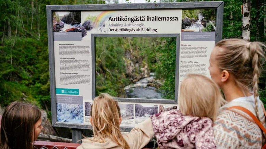 Rovaniemi: Auttiköngäs Waterfalls Hike Tour & Barbeque - Booking advice and cancellation flexibility