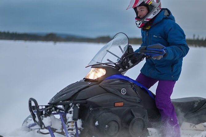 Rovaniemi: Drive New 2025 Snowmobiles on Arctic Safari & BBQ - Getting ready in Rovaniemi