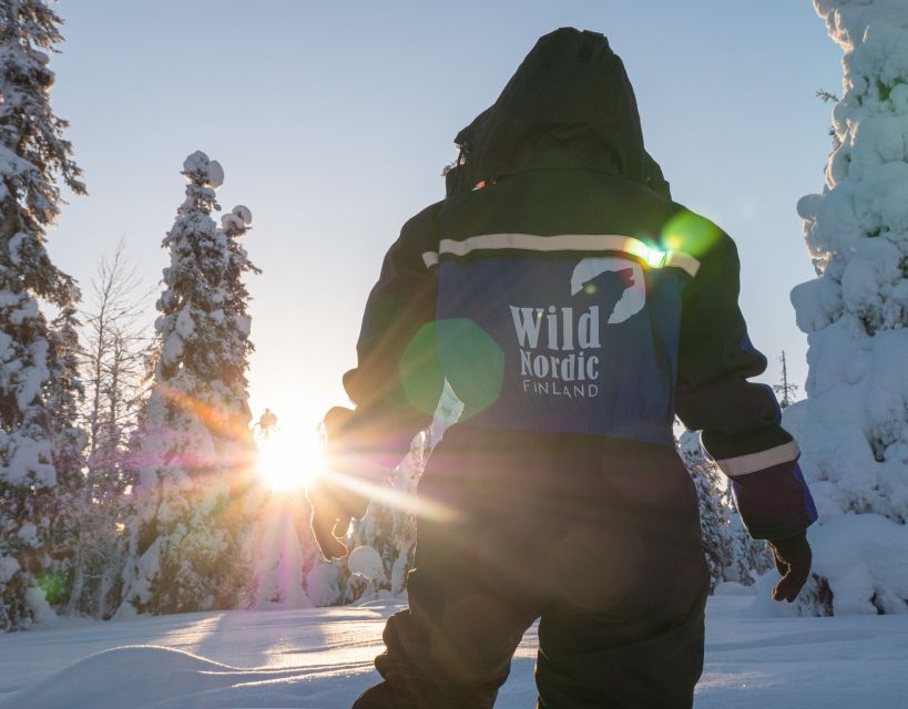 Rovaniemi: Easy Snowmobile Safari - How the child sled works