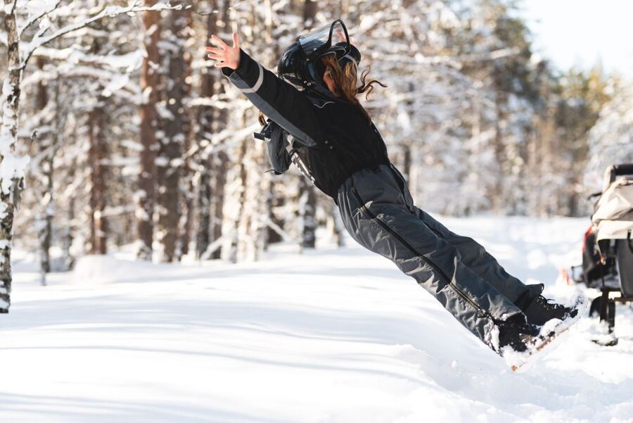 Rovaniemi: Family Snowmobile Safari with Campfire and Snacks - Mini-snowmobiles are the big family draw