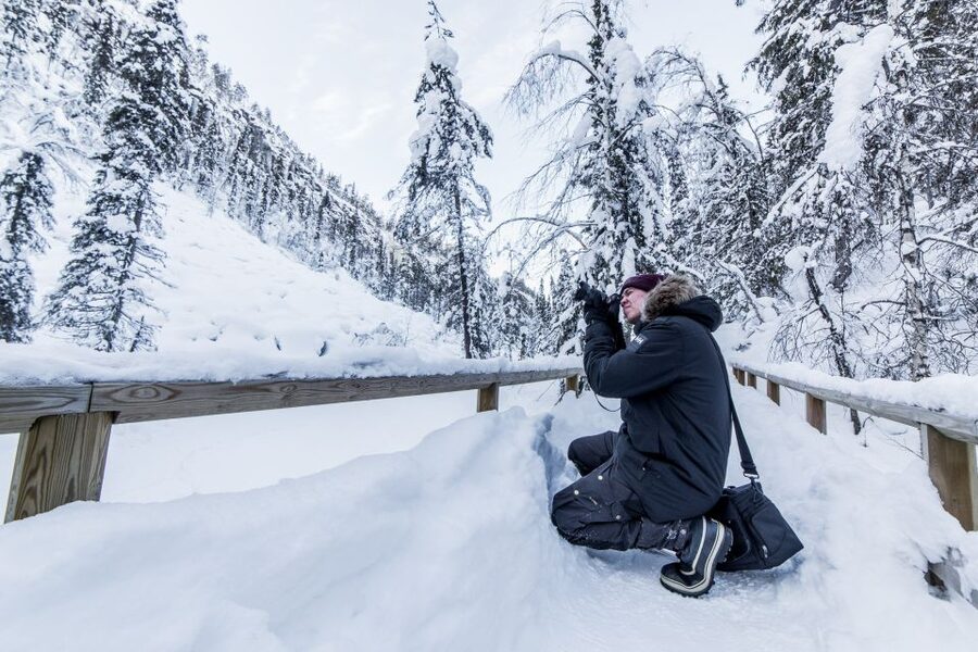 Rovaniemi: Frozen Waterfalls of Korouoma Canyon & Pro Photos - Who will enjoy this most