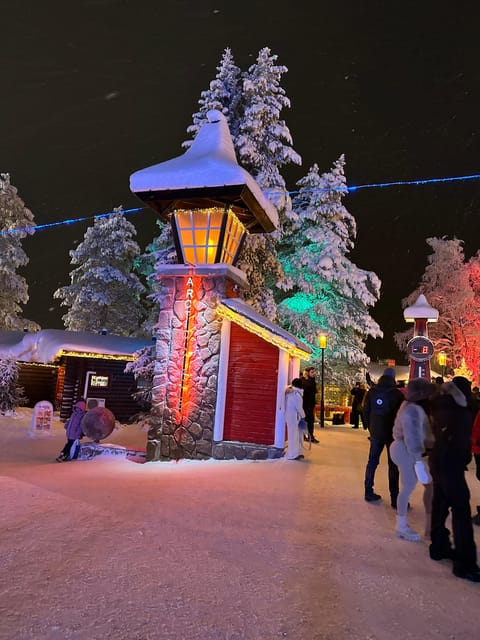 Rovaniemi: Guided Tour of Santa Claus Village - Practical details that shape the day