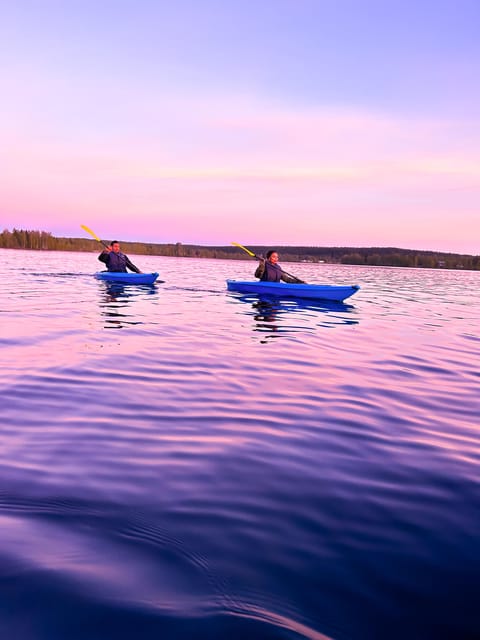 Rovaniemi: Guided Wilderness Kayaking Adventure - Language and guide quality