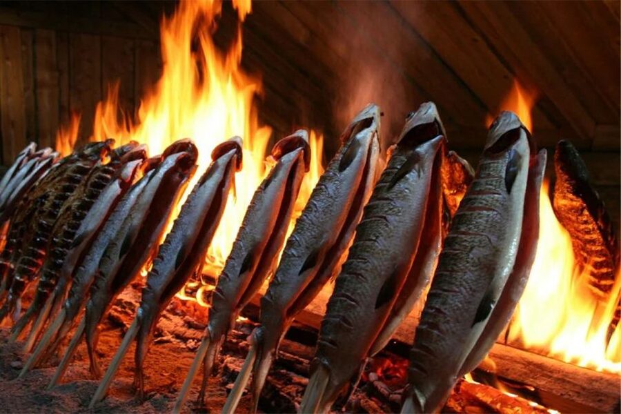 Rovaniemi: Half-Day Snowmobile & Ice Fishing Experience - A Lappish BBQ with salmon by the fire