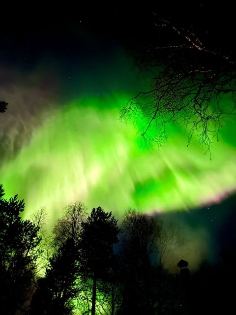 Rovaniemi Hunting Aurora at the Best Spots - What the Two Stops Add
