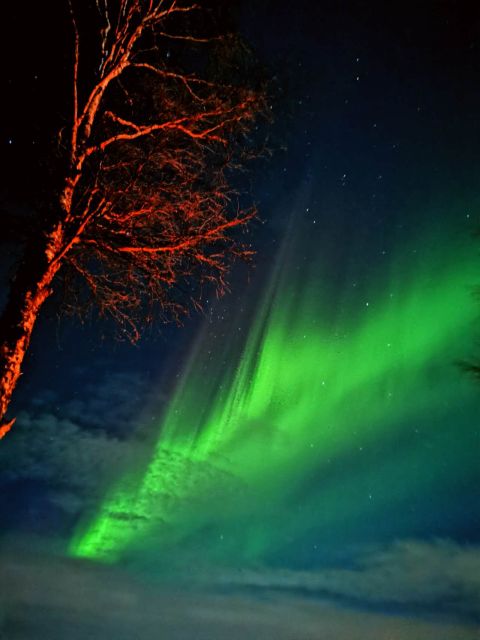 Rovaniemi Hunting Aurora at the Best Spots - Getting Better Aurora Photos With Your Phone