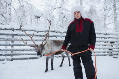 Husky & Reindeer Experience with Snowmobile Ride